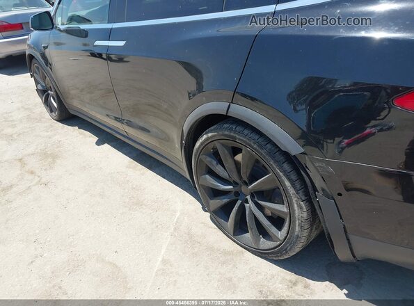 5YJXCBE26LF217991 2020 TESLA MODEL X Black წინა ხედი