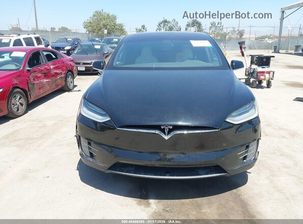 5YJXCBE26LF217991 2020 TESLA MODEL X Black ხელსაწყოთა პანელის ხედი