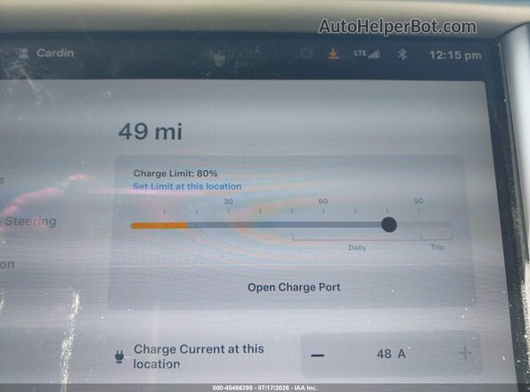 5YJXCBE26LF217991 2020 TESLA MODEL X Black 