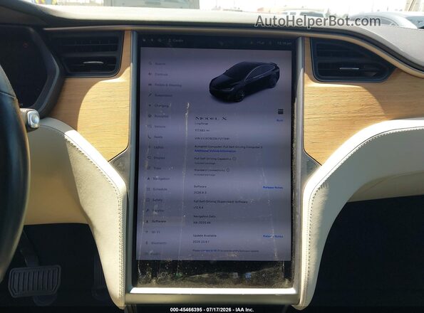 5YJXCBE26LF217991 2020 TESLA MODEL X Black 