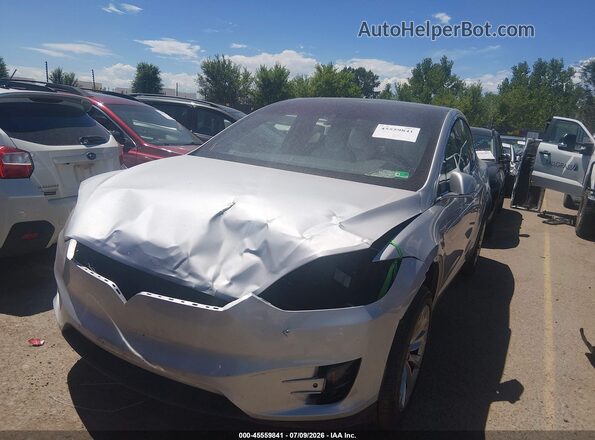 5YJXCBE27GF005722 2016 TESLA MODEL X Gray Вид щитка приладів