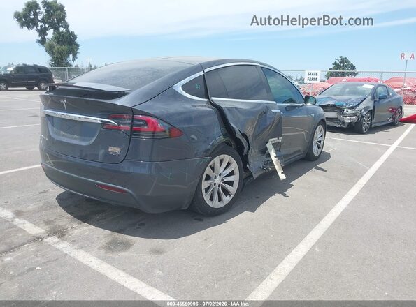 5YJXCBE27GF015392 2016 TESLA MODEL X Gray უკანა მარჯვენა