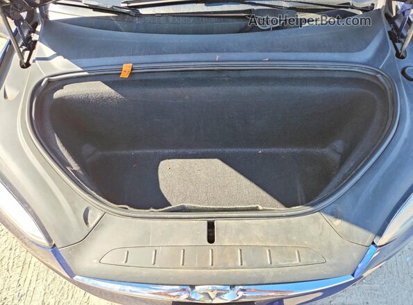 5YJXCBE27KF184885 2019 TESLA MODEL Синий Вид подкапотного пространства