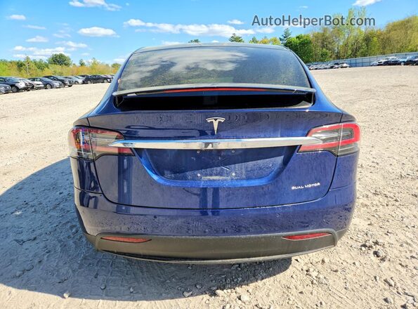 5YJXCBE27KF184885 2019 TESLA MODEL Синий Вид сзади