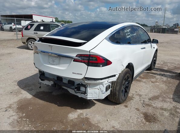 5YJXCBE27KF185972 2019 TESLA MODEL X White Задня права чверть