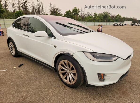 5YJXCBE28GF013425 2016 TESLA MODEL White Передня права чверть