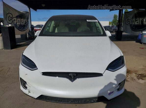 5YJXCBE28JF141476 2018 TESLA MODEL White Вид спереду