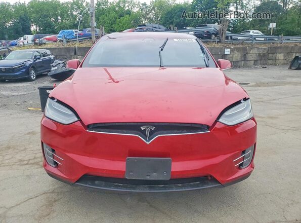 5YJXCBE28LF298315 2020 TESLA MODEL Red Вид спереду