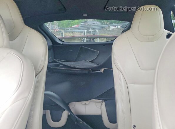 5YJXCBE28LF298315 2020 TESLA MODEL Red Вид задніх сидінь