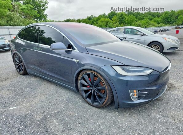 5YJXCBE44GF016355 2016 TESLA MODEL Black Передня права чверть