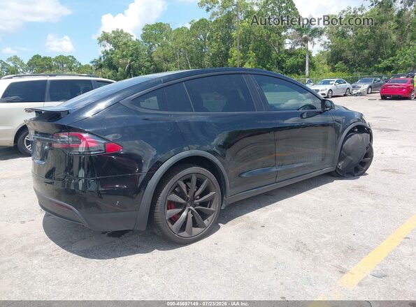 5YJXCBE44JF106662 2018 TESLA MODEL X Black Հետևի աջ