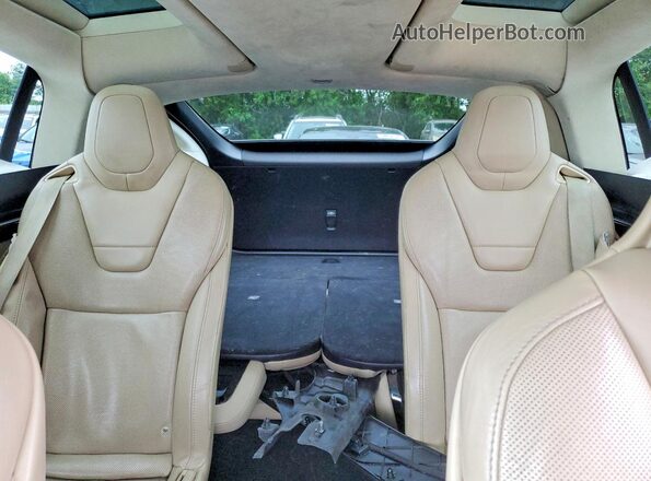 5YJXCBE45GF005753 2016 TESLA MODEL Золотой Вид задних сидений