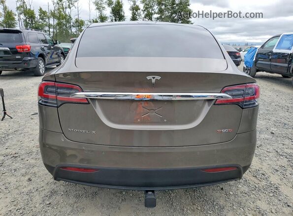 5YJXCBE45GF005753 2016 TESLA MODEL Золотой Вид сзади