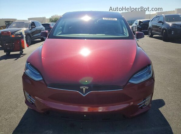 5YJXCBE46GFS00289 2016 TESLA MODEL Red Դիմացի տեսք