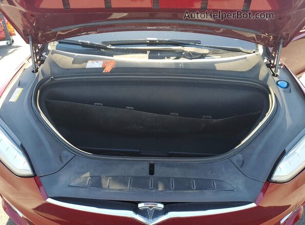 5YJXCBE46GFS00289 2016 TESLA MODEL Red Շարժիչի բաժամունքի տեսք