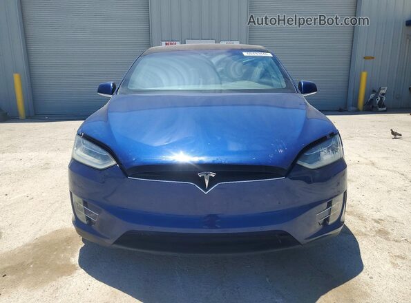 5YJXCBE4XGF006994 2016 TESLA MODEL Blue Вид спереду