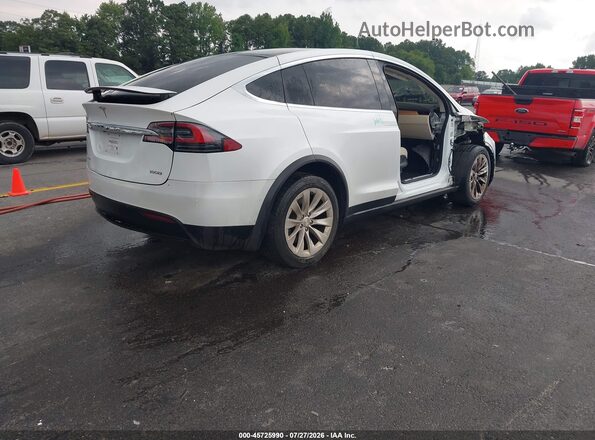 5YJXCDE20JF141306 2018 TESLA MODEL X White Հետևի աջ