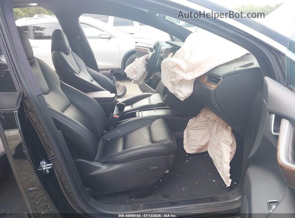 5YJXCDE21LF283683 2020 TESLA MODEL X Black Vista interior delantera