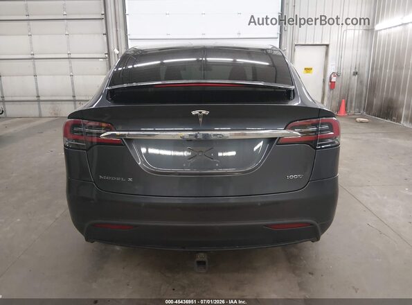 5YJXCDE22JF136995 2018 TESLA MODEL X Gray 