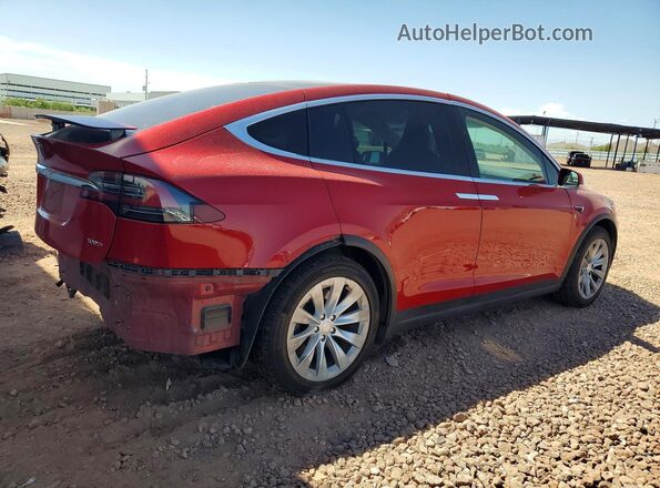 5YJXCDE23HF049827 2017 TESLA MODEL Бордовый Задняя правая четверть