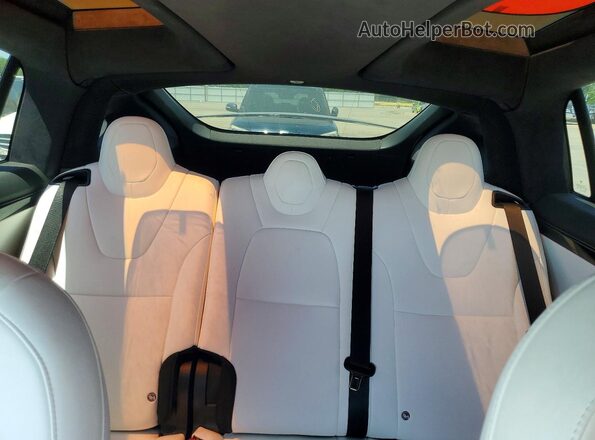 5YJXCDE26LF231868 2020 TESLA MODEL White Rear seats view