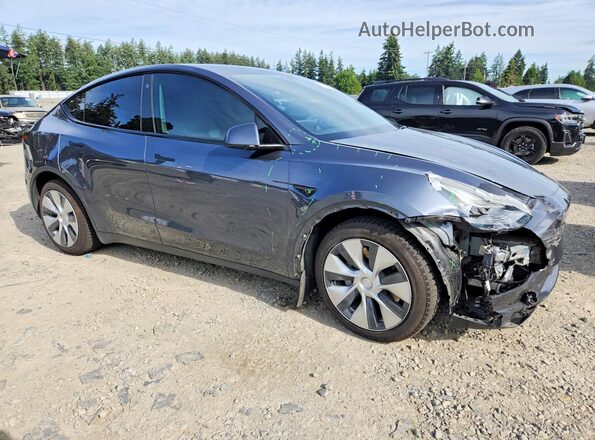 5YJYGAEE0MF146298 2021 TESLA MODEL Gray Przód prawy