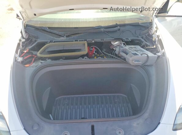 5YJYGAEE2MF189301 2021 TESLA MODEL Белый Вид подкапотного пространства