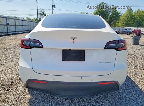 5YJYGAEE3MF136901 2021 TESLA MODEL Белый Вид сзади