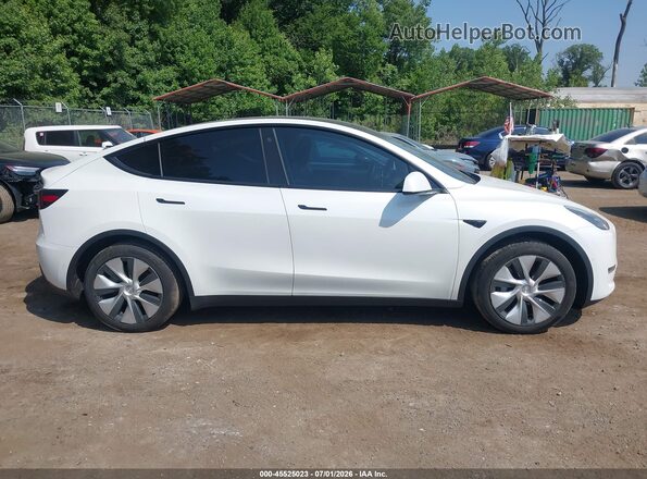 5YJYGAEE3MF265561 2021 TESLA MODEL Y White Vista del cuadro de instrumentos