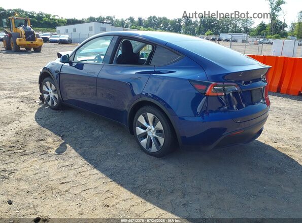 5YJYGAEE4MF122134 2021 TESLA MODEL Y Dark Blue Задня ліва чверть