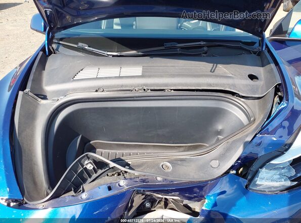 5YJYGAEE4MF122134 2021 TESLA MODEL Y Dark Blue Вид ззаду