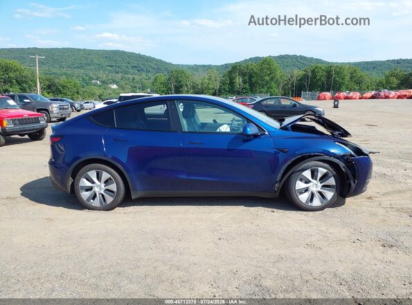 5YJYGAEE4MF122134 2021 TESLA MODEL Y Dark Blue Вид задньої частини салону