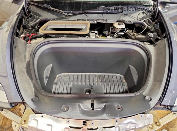 5YJYGAEE4MF193219 2021 TESLA MODEL Серый Вид подкапотного пространства