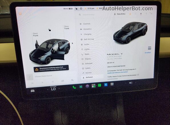 5YJYGAEE4MF193219 2021 TESLA MODEL Серый Вид щитка приборов