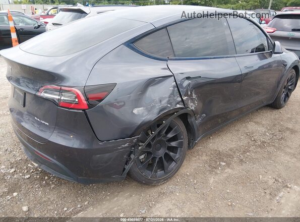 5YJYGAEE5MF136656 2021 TESLA MODEL Y Gray წინა ხედი