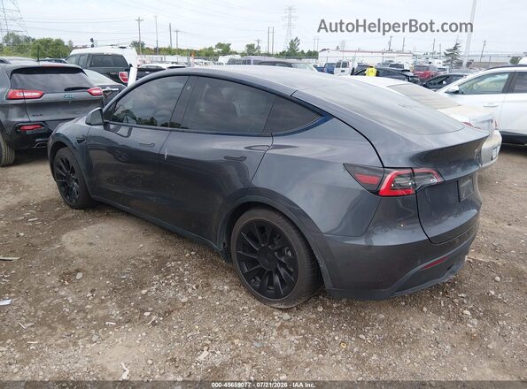 5YJYGAEE5MF136656 2021 TESLA MODEL Y Gray უკანა მარცხენა