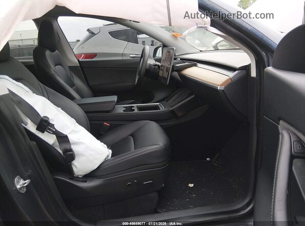 5YJYGAEE5MF136656 2021 TESLA MODEL Y Gray წინა სალონის ხედი