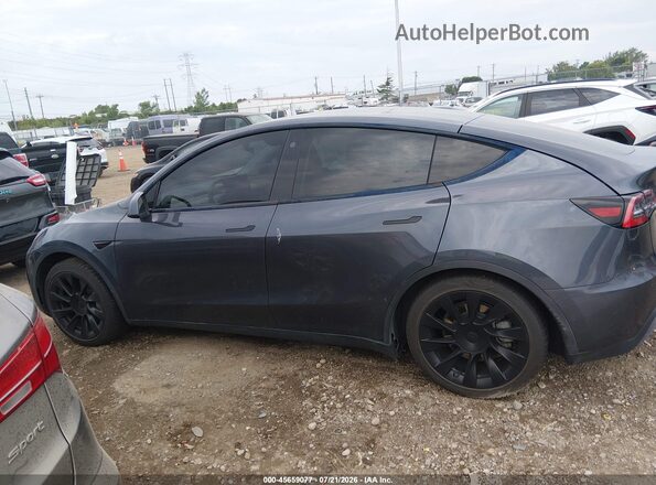 5YJYGAEE5MF136656 2021 TESLA MODEL Y Gray უკანა სალონის ხედი