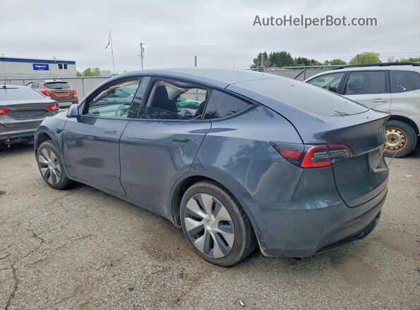5YJYGAEE6MF131577 2021 TESLA MODEL Синий Задняя левая четверть