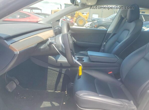 5YJYGAEE9MF301303 2021 TESLA MODEL White Widok wnętrza z przodu