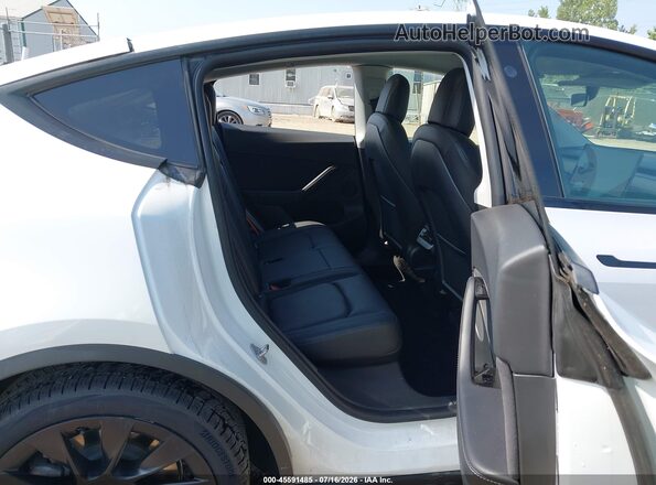5YJYGDED2MF105910 2021 TESLA MODEL Y Белый Вид наклейки с VIN-кодом