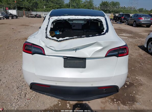 5YJYGDED2MF105910 2021 TESLA MODEL Y Белый Вид спереди