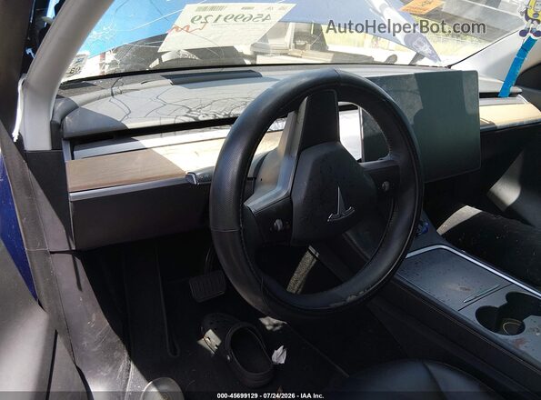 5YJYGDED7MF124291 2021 TESLA MODEL Y Синий Вид задних сидений