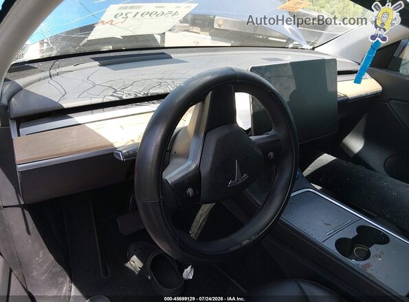 5YJYGDED7MF124291 2021 TESLA MODEL Y Синий Панорамный вид салона 360°