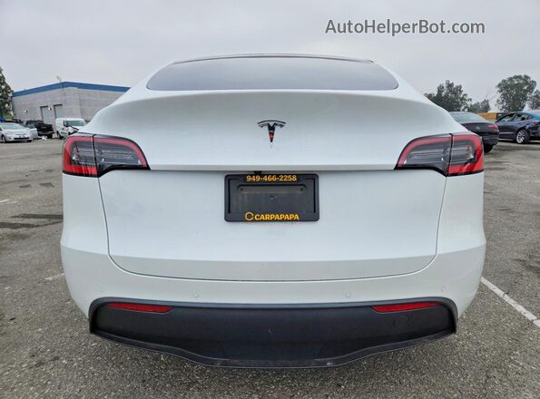 5YJYGDED7MF125909 2021 TESLA MODEL White Vista trasera