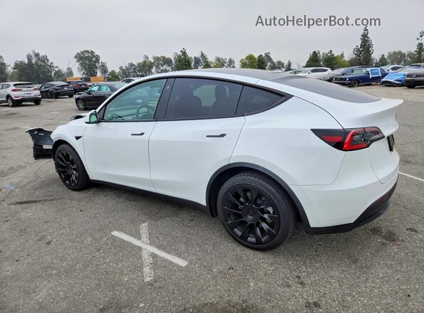 5YJYGDED7MF125909 2021 TESLA MODEL White Trasero izquierdo