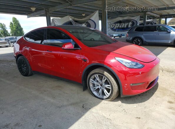 5YJYGDED8MF107600 2021 TESLA MODEL Red წინა მარჯვენა