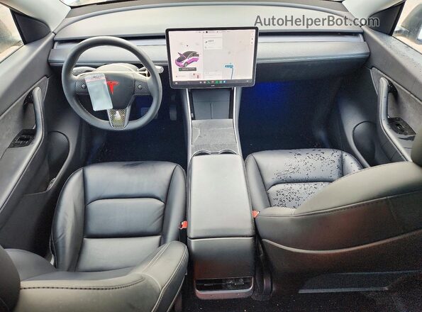 5YJYGDEE0LF019647 2020 TESLA MODEL White Vista del salpicadero