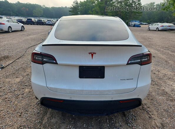 5YJYGDEE0LF019647 2020 TESLA MODEL White Vista trasera
