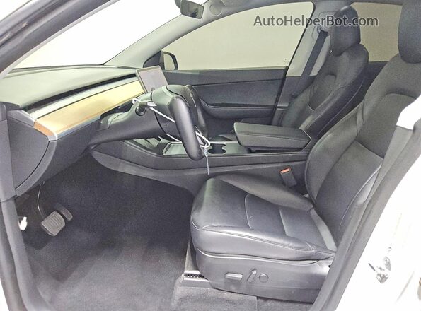 5YJYGDEE0LF022550 2020 TESLA MODEL Green წინა სალონის ხედი